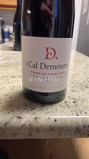 Víno Rouge sec Terre de Jonquières Cal Demoura 2021 Francie Languedoc Terrasses-du-Larzac AOC
