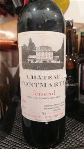 Bordeaux Pomerol Château Fontmarty 1994
