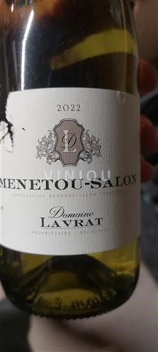 Údolí Loiry Menetou-Salon Domaine Lavrat 2022