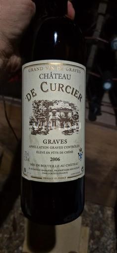 Bordeaux Graves Château Curcier 2006