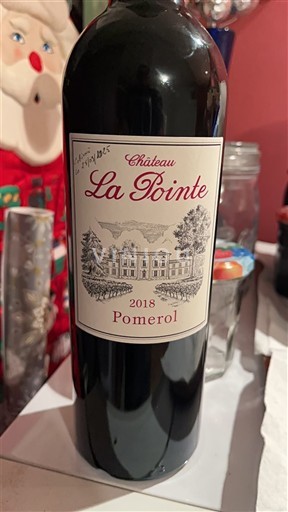 Bordeaux Pomerol Château La Pointe 2018