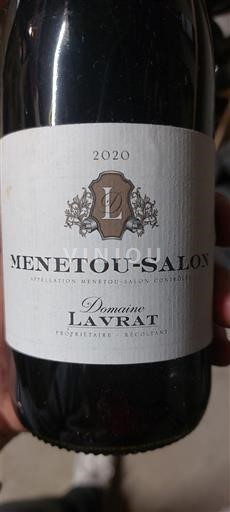 Údolí Loiry Menetou-Salon Domaine Lavrat 2020