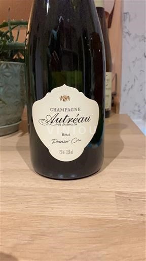 Champagne Šampanské Premier Cru Autréau Brut Premier Cru Neročník