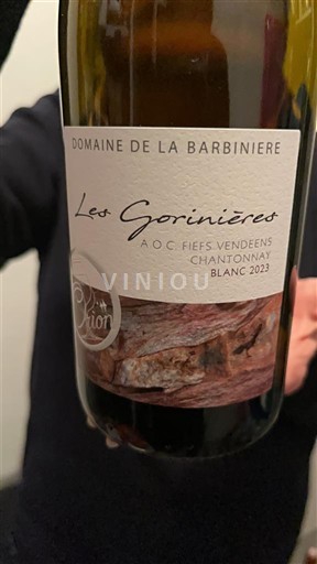 Víno Blanc sec Les Gorinières Domaine La Barbinière 2023 Francie Údolí Loiry Fiefs Vendéens AOC