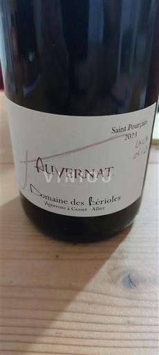Loiredalen Saint-Pourçain Domaine S Bérioles Auvernat 2023