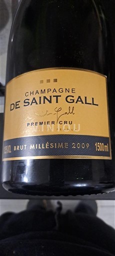 Champagne Šampanské Premier Cru Champagne De Saint Gall Brut Millésime 2009
