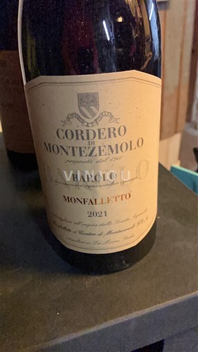 Piemont Barolo Cordero di Montezemolo Monfalletto 2021