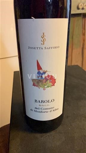 Piémont Barolo Josetta Saffirio del Comune di Monforte d'Alba 2020