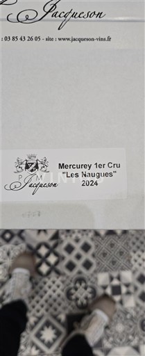 Burgundsko Mercurey Premier Cru Jacqueson Les Naugues 2024