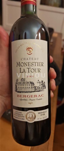 Sud-Ovest Bergerac Château Monestier La Tour 2001