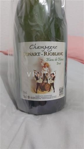 Champagne Šampanské Conart-Rioblanc Blanc de Blancs Brut Neročník