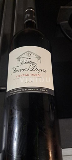 Vin Rouge sec Château Fourcas Dupré 2014 France Bordeaux Listrac-Médoc AOC
