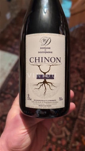 Loiren laakso Chinon Domaine Dozonnerie Vieilles vignes 2022
