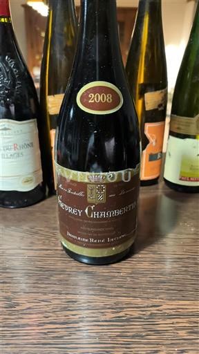 Víno Rouge sec Domaine René Leclerc 2008 Francie Burgundsko Gevrey-Chambertin AOC