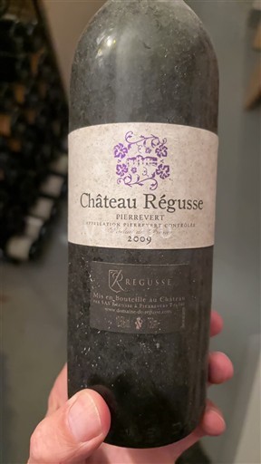Thung lũng Rhône Pierrevert Château Régusse 2009