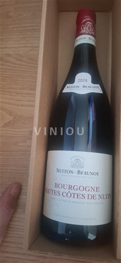 Viner Rouge sec Nuiton-Beaunoy 2024 Frankrike Burgund Ikke spesifisert AOC