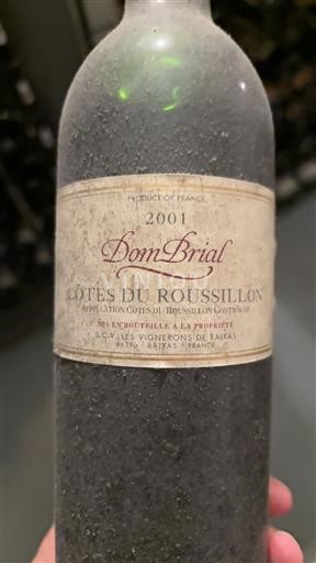 Roussillon Côtes-du-Roussillon Dom Brial 2001