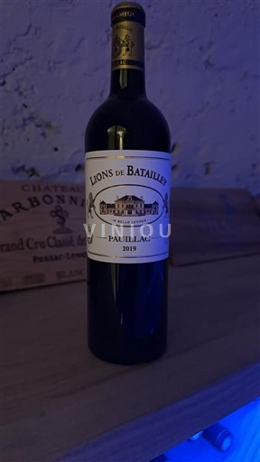 Bordéus Pauillac Château Batailley Lions de Batailley 2019