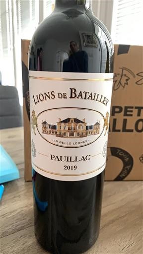 Bordeaux Pauillac Château Batailley Lions de Batailley 2019