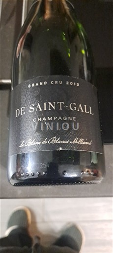 Champagne Šampanské Grand Cru De Saint-Gall Le Blanc de Blancs Millésimé 2013
