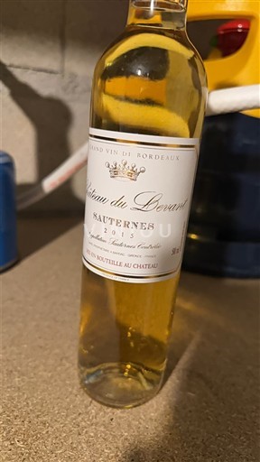 Bordeaux Sauternes Château Levant 2015