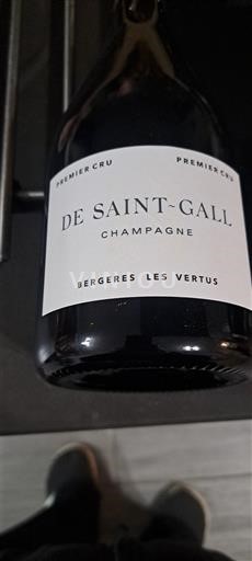 Champagne Šampanské Premier Cru De Saint-Gall Bergères Les Vertus Neročník