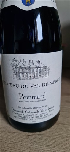Borgoña Pommard Château Val de Mercy 2022