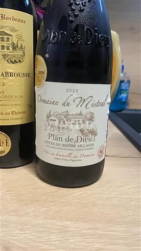 Rhônedalen Ospecificerad Domaine Mistral Plan de Dieu 2024