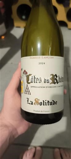 Valle del Ródano Côtes del Ródano La Solitude 2024