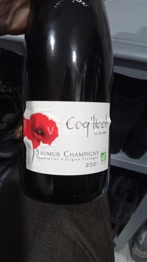 Loiren laakso Saumur-champigny Coquelicot 2021