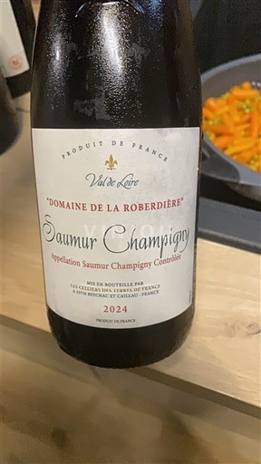 Loiren laakso Saumur-champigny Domaine La Robardière 2024