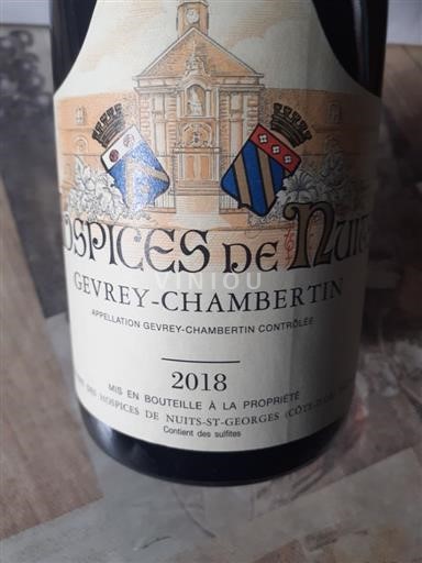 Burgundia Gevrey-Chambertin Hospices de Nuits 2018