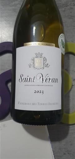 Bourgogne Saint-Véran Vignerons des Terres Secrètes 2023