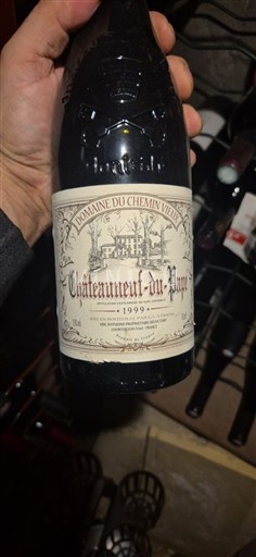 Vale do Ródano Châteauneuf-du-Pape Domaine Chemin Vieux 1999