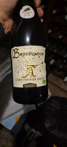 Víno Rouge doux Brocéliande Non millésimé Francie Bretan Vin de France