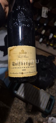 Alsace Wolfberger Vieil Armand 2005