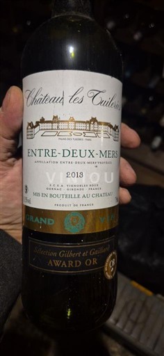 Bordeaux Entre-deux-mers Château Les Tuilleries 2013