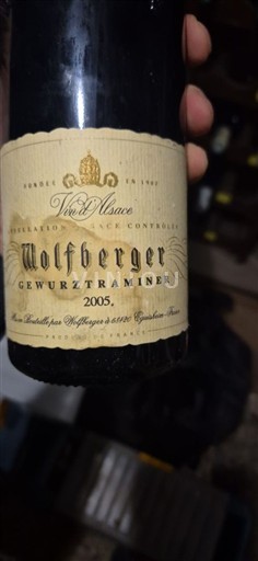 Alsacia No especificado Wolfberger 2005