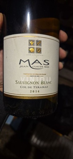 Languedoc a Roussillon Pays d'Oc Jean Claude Mas Col de Teramas 2014