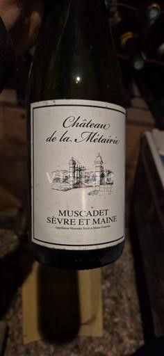 Loiren laakso Muscadet-sèvre-et-maine Château La Métairie 2017