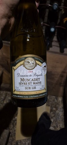 Loiren laakso Muscadet-sèvre-et-maine Domaine Biguerie 2004