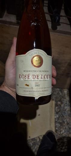 Wijnen Rosé sec Réserve des Vignerons 2002 Frankrijk Loirevallei Rosé de Loire AOC