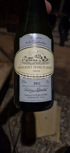 Loiren laakso Muscadet-sèvre-et-maine Domaine La Tourlaudière 2011
