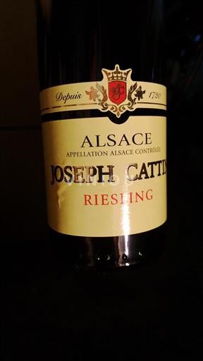 Viner Blanc sec Riesling Joseph Cattin 2022 Frankrike Alsace Vin de France