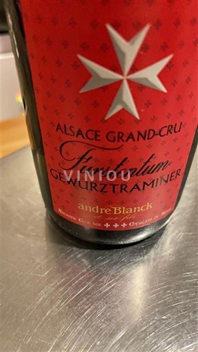 Alsace Alsace Grand Cru Grand Cru André Blanck Fürstentum Gewurztraminer 2020
