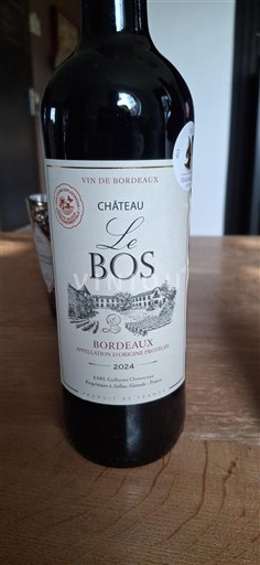 Burdeos Bordeaux Château Le Bos 2024