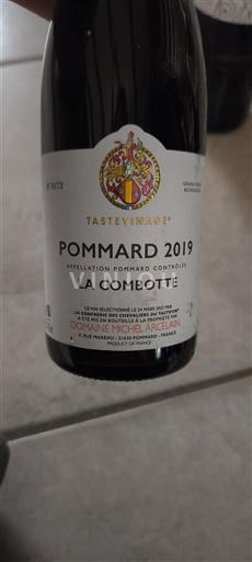 Burgundy Pommard Domaine Michel Arcelain La Combotte 2019