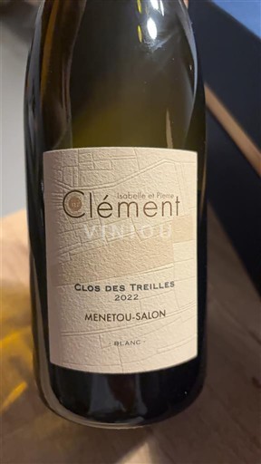 Údolí Loiry Menetou-Salon Isabelle et Pierre Clément Clos des Treilles 2022