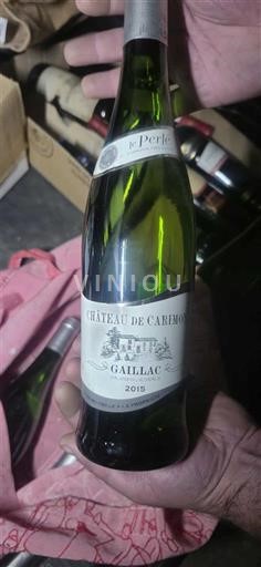 Jihozápad Gaillac Château Cailloux La Perle 2015