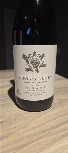Weine Blanc sec Jonty's Ducks 2024 Südafrika Küstenregion Paarl